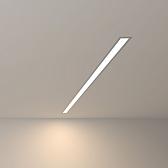 Линейный светодиодный встраиваемый светильник 103см 20Вт 4200К матовое серебро 100-300-103