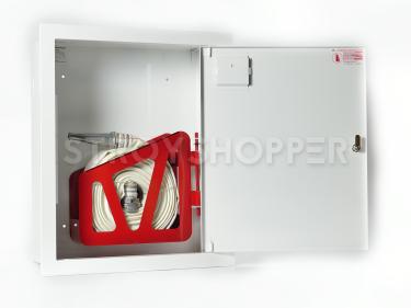 Шкаф пожарный ШПК-310ВЗБ встраиваемый закрытый белый